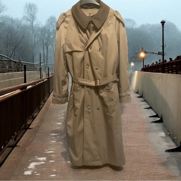Men's Made In Poland Vintage Trench Coat